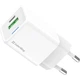 Зарядное устройство ColorWay GaN Mini 30W PD Port PPS USB (Type-C PD + USB QC4.0) white (CW-CHS053PD-WT) - изображение 1