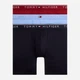 Набір трусів боксерів чоловічих Tommy Hilfiger 09T4408-407(Ocean) M 3 шт Синій/Блакитний/Червоний (198296937954) - зображення 1