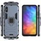 Ударопрочный чехол Transformer Ring for Magnet для Xiaomi Redmi 9A Серый / Metal slate Без бренда - изображение 2