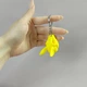 Декоративный брелок «Кролик» из PLA-пластика для ключей, сумки и рюкзака 43 мм, жёлтый - изображение 6