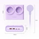 Блок живлення Orico PDC25 25W 6в1 2xAC + 2xUSB-A + 2xUSB-C Purple - зображення 5