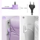 Блок живлення Orico PDC25 25W 6в1 2xAC + 2xUSB-A + 2xUSB-C Purple - зображення 6