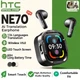 Беспроводные TWS наушники HTC NE70 с LCD сенсорным дисплеем на кейсе | Bluetooth, HiFi Stereo - изображение 7