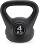 Kompaktowy hantel -kettlebell Gymtek Compact-Bell 4 kg Czarny (5907766665564) - obraz 1