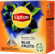 Чай чорний Lipton Blue Fruits 20 пірамідок (5063270127599) - зображення 1