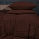 Съемный чехол для подушки MirSon Pique №10-02 Arrowline Brown 60х60 см (2200013811725) - изображение 3