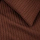 Съемный чехол для подушки MirSon Pique №10-02 Arrowline Brown 70х70 см (2200013811732) - изображение 1