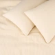 Съемный чехол для подушки MirSon Pique №10-03 Arrowline Cream 40х60 см (2200013811671) - изображение 3