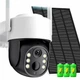 Wi-Fi камера видеонаблюдения 1080p с ИК подсветкой и датчиком движения солнечная панель Солнечный страж - изображение 5