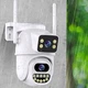Wi-Fi камера видеонаблюдения 8MP с датчиком движения и ночной подсветкой для улицы IP66 белая - изображение 6