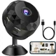 Беспроводная мини камера WiFi 1080P с микрофоном и магнитным креплением для видеонаблюдения черная - изображение 1