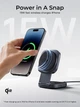 Ładowarka indukcyjna Aukey LC-MC211 MagFusion L 2-in-1 Foldable Qi2 15W - obraz 7
