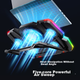 Охлаждающая подставка для ноутбука Lenovo ERAZER R7 5 Fan LCD RGB - изображение 4