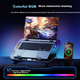 Охолоджувальна підставка для ноутбука VENIDER RGB Black - зображення 10