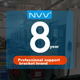 Підставка для ноутбука NVV, підставка для комп'ютера з регульованою висотою вентилятора охолодження, підвісна підставка з алюмінієвого сплаву, портативний тримач для ноутбука, підходить для MacBook та Huawei N3 - зображення 3