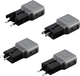 Ładowarka sieciowa Energea TravelGo 45W 2x USB-C Graphit (8885020103397) - obraz 8