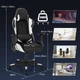 Игрове крисло с сиденьем мягкое сиденье 73×51×67 см белый - изображение 4