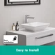 Смеситель для раковины HANSGROHE Vernis Shape 190 71591000 - изображение 9