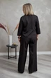 Костюм жіночий повсякдений-casual костюмка чорний 02-092к 54р - изображение 2