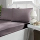 Простынь First Choice Lilac 160*200 см с наволочками 50*70 см - изображение 1