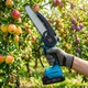 Аккумуляторная цепная мини-пила 6 inch Electric SAW DOMOTEC 8169 в кейсе / 2 аккумулятора - изображение 1
