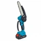 Аккумуляторная цепная мини-пила 6 inch Electric SAW DOMOTEC 8169 в кейсе / 2 аккумулятора - изображение 2