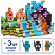 Магнитный конструктор Minecraft 107 шт по игре Майнкрафт Замок в джунглях Mk001020 - изображение 1