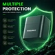 Комплект акумуляторів літієвих MOGUIMAX AA (R6) 1.5V 3400 mWh (8 шт.) із зарядною станцією-кейсом на 8 слотів Type-C - изображение 4