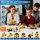 STEM-конструктор «Солнечный робот» для детей 8–12 лет, 120 деталей, космический робот на солнечной энергии, научный набор для экспериментов и сборки, подарок для мальчиков и девочек, жёлтый - изображение 2