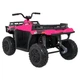 Квадроцикл Ramiz 4x4 ATV Wolf 24 В чорно-рожевий, PAA800.ROZ - зображення 5