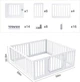Детский манеж Gupamiga PLP-WL071-11 150×150 см для игр дома и на улице - изображение 3