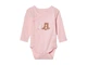 Боди с длинными рукавами для девочки Lupilu Ecoprint 479298 050-56 см (0-2 months) Розовый - изображение 1