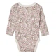 Боди с длинными рукавами для девочки Lupilu Ecoprint 479298 050-56 см (0-2 months) Комбинированный - изображение 3