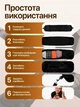 Сумка-трансформер для путешествий в виде подушки 79 × 18 см на шею черная - изображение 3