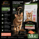 Сухой корм Purina Pro Plan Sterilised с лососем для стерилизованных кошек и кастрированных котов 1,5 кг - изображение 1