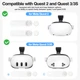 Крепление ремень на голову для Oculus Meta Quest 3 / Quest 3S / Quest 2 T4 Elite White - изображение 3