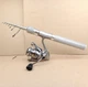 Комплект Ультралайт UL Спінінг Deukio Silver Dragon - 1.8м. (2-6гр) MF та Котушка Huidiao AP-500V Миттєвий Стоп Набір Телескопічний для риболовлі - изображение 2