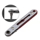 Мини-трещотка Flat для бит 1/4" плоская, магнитный держатель, реверс, 2 бита в комплекте - изображение 2