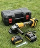 Болгарка аккумуляторная Krafftec Germani DCG413 48V 6Ah бесщеточная угловая шлифовальная машина 125 мм с двумя аккумуляторами регулировкой оборотов и кейсом - изображение 10