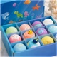 Дитячі бомбочки для ванни BATH BOMB GIFT, 12 шт, з іграшками-сюрпризами, морська тематика - зображення 3