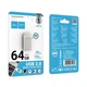 Флешка Hoco UD16 64GB USB 3.0 USB A Silver (6942007641623) - зображення 6