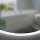 Дзеркало Devit Do It 5446090, 900х600 овальне, з тачсенсором та LED підсвідкою - зображення 5