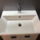 Тумба Devit Flow 484050G з умивальником та ручками, сірий матовий - зображення 13
