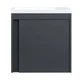 Тумба з раковиною Devit Small 063050A, 50 см, антрацит - изображение 8