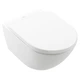 Унітаз підвісний Villeroy&Boch Subway 3.0 4670TS01 з сидінням Soft Close - изображение 2
