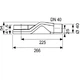Сифон плаский для душового канала DN 40 TECEdrainline TECE 650004 - изображение 2