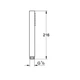 Ручний душ Grohe Rainshower Aqua Cube Stick 26885AL0 графіт - изображение 4