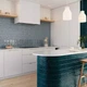 Плитка Ceramica Deseo Sticks blue mist 20x20 см - зображення 1