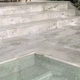 Ступінь Exagres Stone Peldano Fior. Ml. Gris 33x33 см - зображення 1