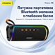 Портативна бездротова Bluetooth колонка FONENG M8 Bass блютус акустика з потужним басом LED підсвіткою Bluetooth 5.4 IPX-5 колонка для телефону ноутбука ПК iPhone Samsung Xiaomi музична блютуз колонка для дому вулиці та відпочинку - зображення 4